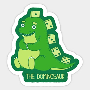 Dominosaur Sticker